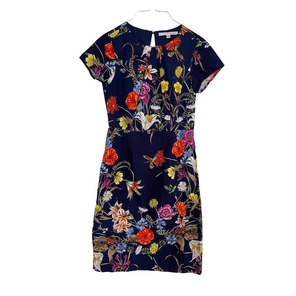 Uttam Boutique floral pencil dress